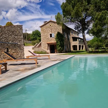 Apartmán Mas De Rofa Piscine Et Grand Jardin Au Pieds Des Cevennes *