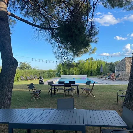 Mas De Rofa Piscine Et Grand Jardin Au Pieds Des Cévennes * Saint-Martin-de-Valgalgues