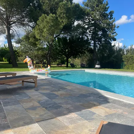 Appartement Mas De Rofa Piscine Et Grand Jardin Au Pieds Des Cévennes